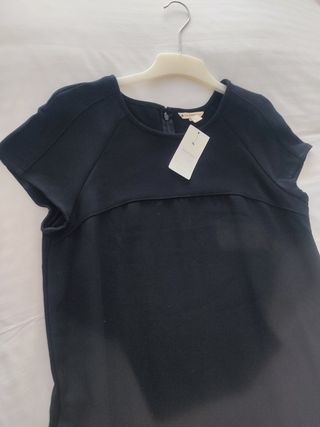 Vestido babydoll negro