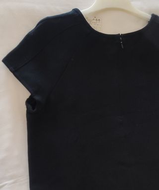 Vestido babydoll negro