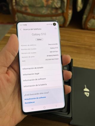 Samsung S10 128gb libre . negro