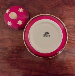 Biscottiera in porcellana