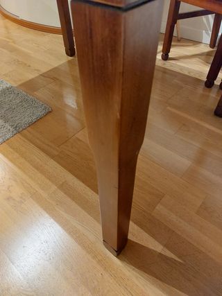 Mesa comedor extensible 90x120