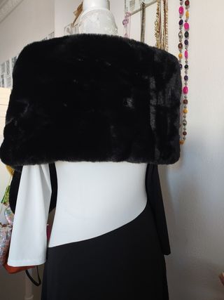 Vestido Fiesta + Estola.