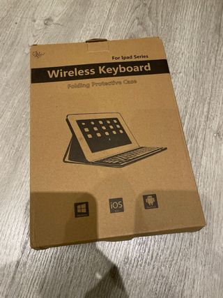 Funda Ipad/tablet con teclado 9,6"