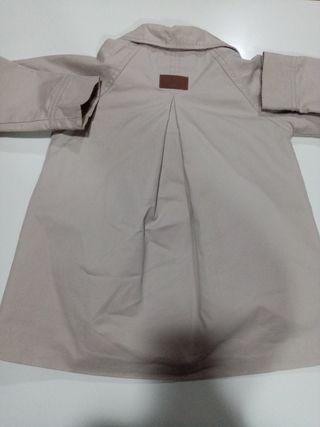 Gabardina entretiempo niña