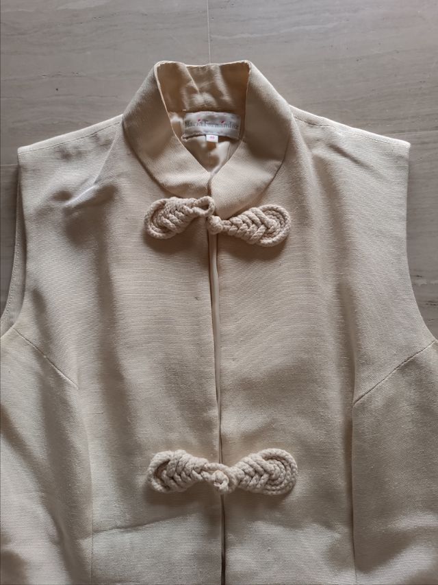 Chaleco vestir largo