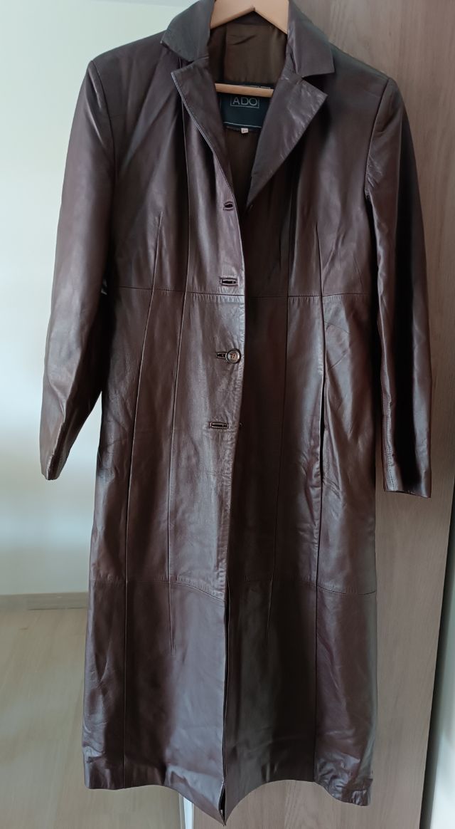 Abrigo de piel largo