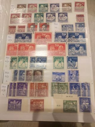 Alemania oriental DDR sellos