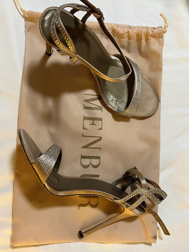 Sandalias Menbur cristales T40