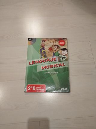 Pack de libros del conservatorio de música