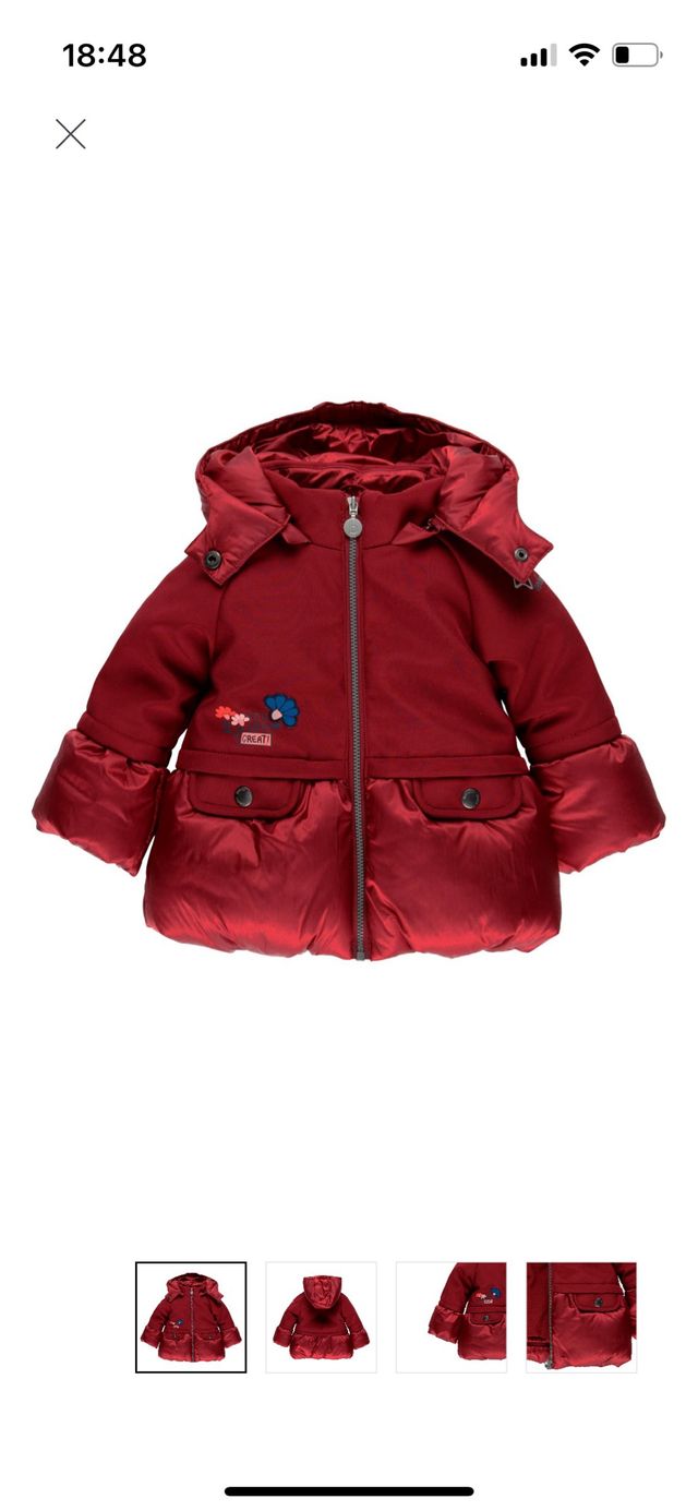 abrigo boboli niña 5 años