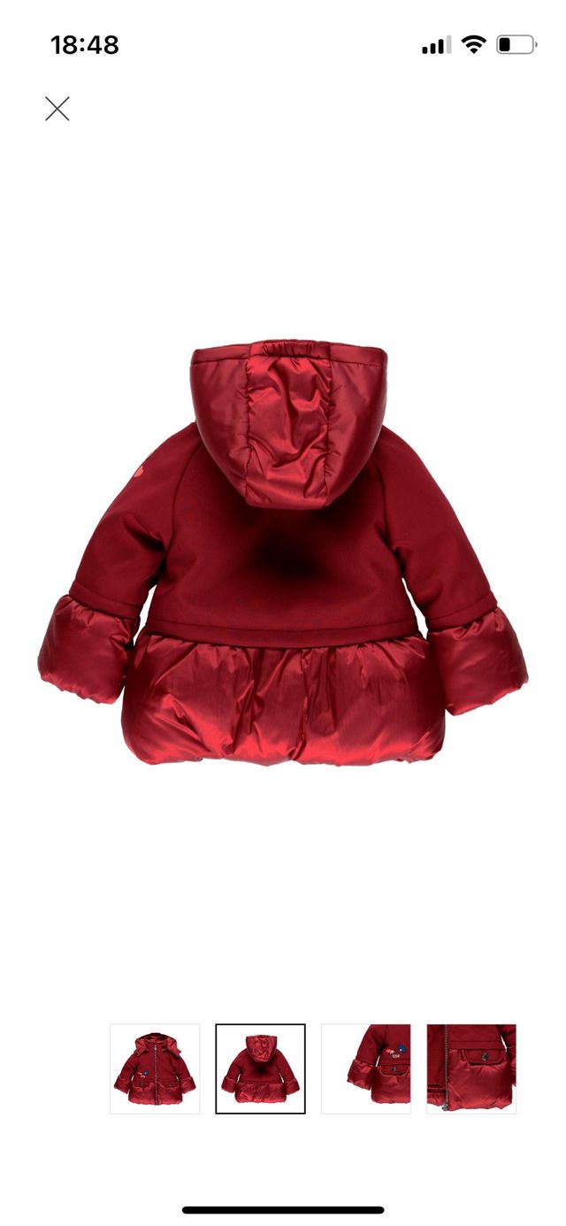 abrigo boboli niña 5 años