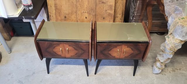 coppia splendida comodini anni 50