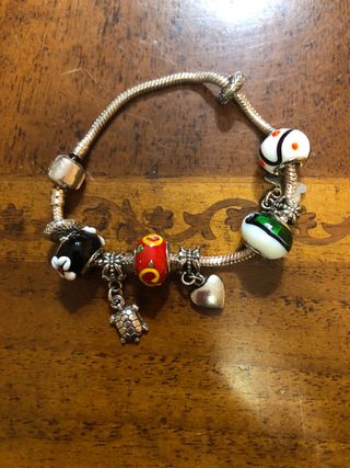 Bracciale Donna Metallo e Charms