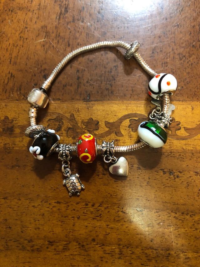 Bracciale Donna Metallo e Charms