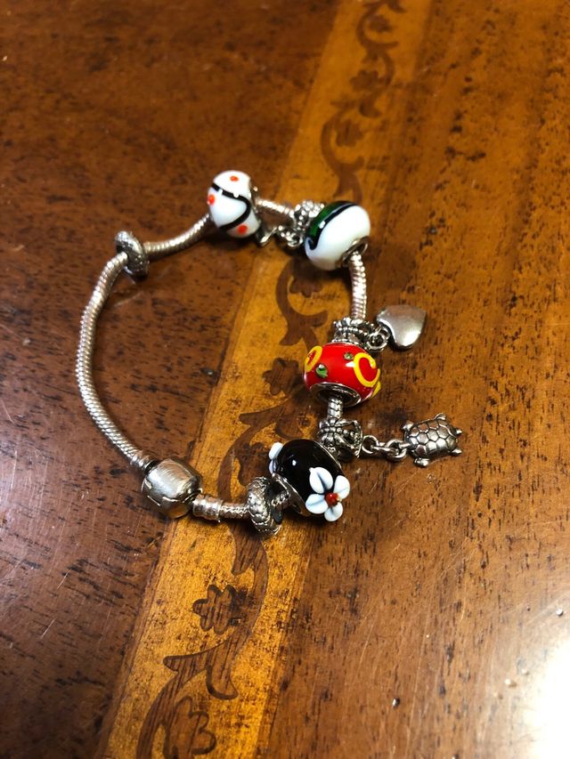 Bracciale Donna Metallo e Charms