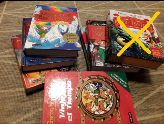 Pack libros Gerónimo Stilton