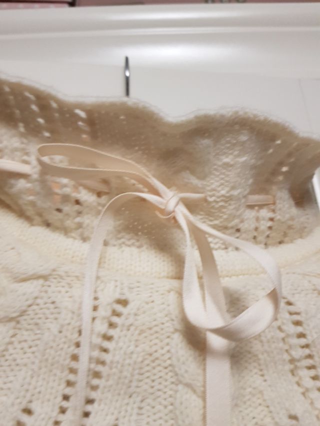 Vestido Highly Preppy talla XS crema