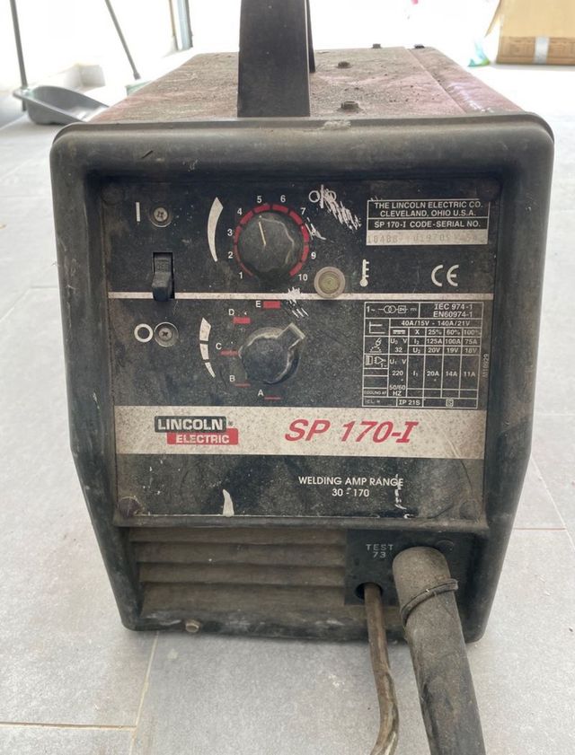 soldador lincol electric sp 170i.