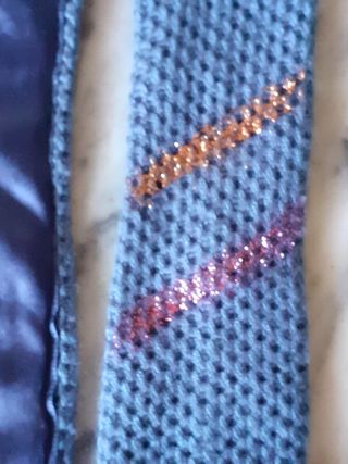 Natale cravatta con lurex