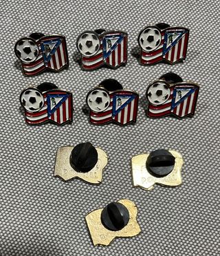 6 pins insignia Atlético de Madrid