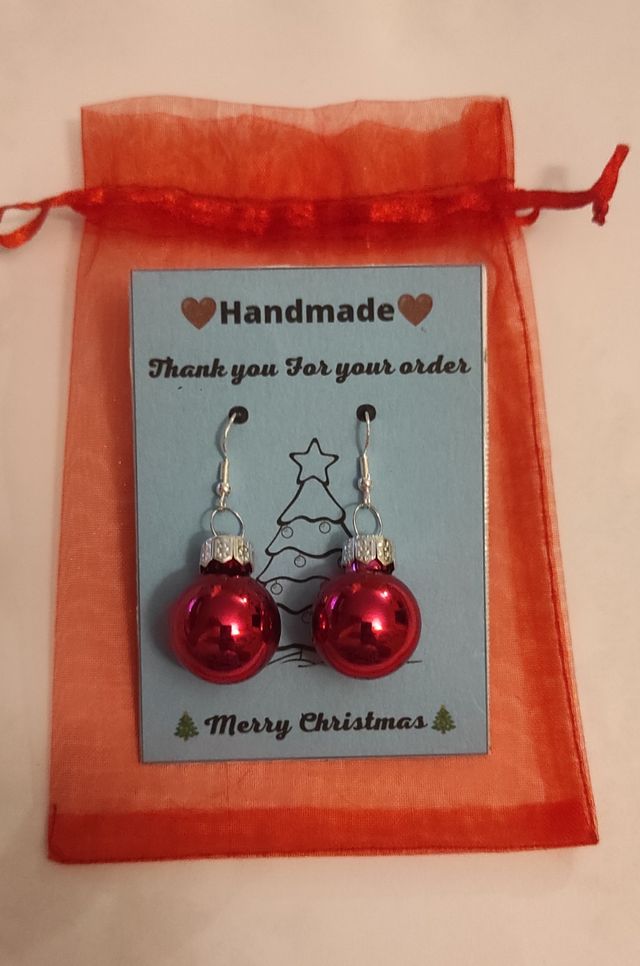 Orecchini Handmade Natale 🎅🏼