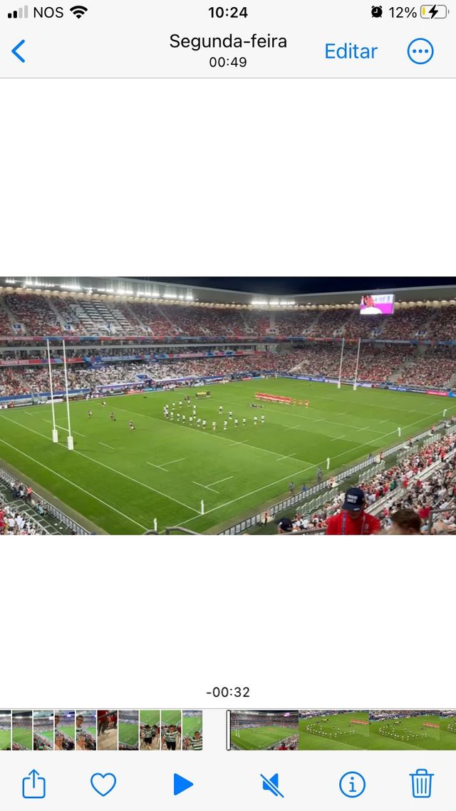 Copo reutilizável RWC2023 campeonato mundo râguebi