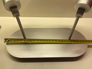 applique due faretti massive