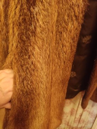 Chaquetón piel