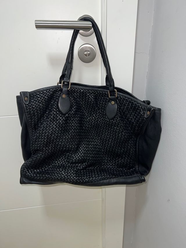 bolso shopper negro