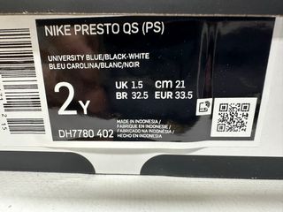 Nike Air Presto x Hello Kitty EU 33.5 a estrenar