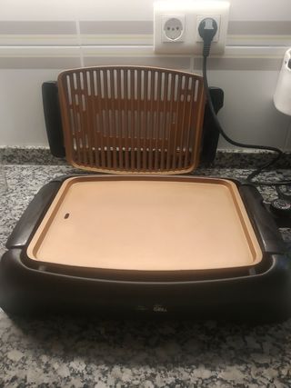 Plancha eléctrica versátil 