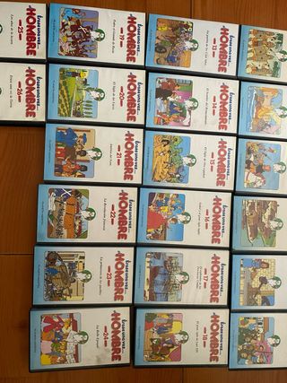 videos VHS Érase una vez el hombre