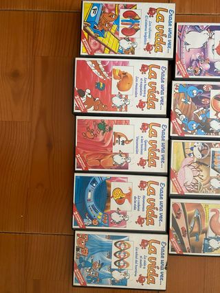 videos VHS Érase una vez el cuerpo humano