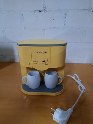 Cafetera con filtro portatil