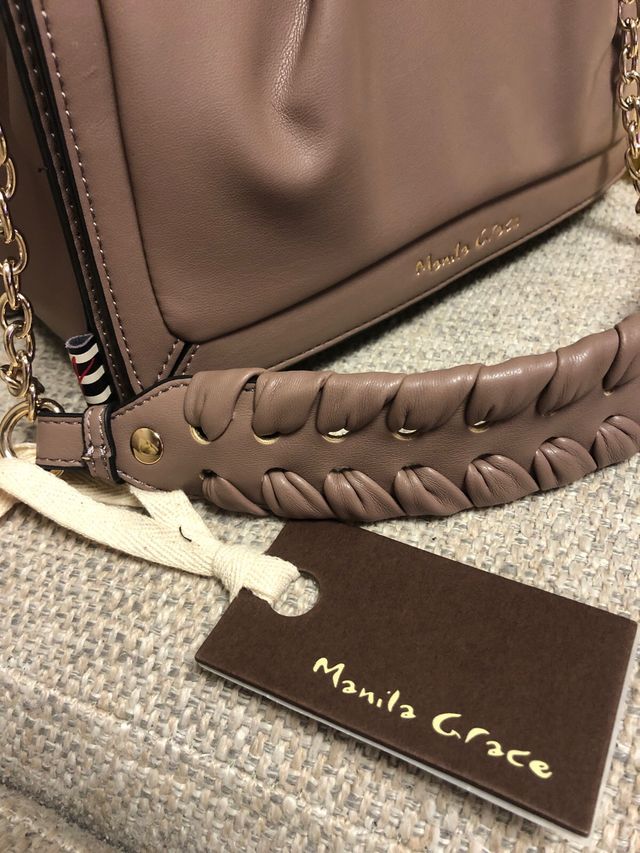 bolso bandolera piel cuero Manila grace