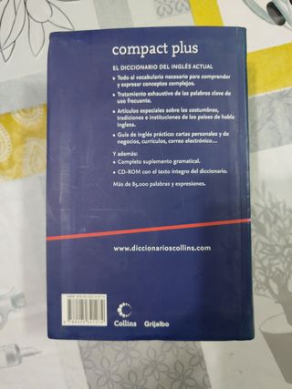 Diccionario Collins español inglés 