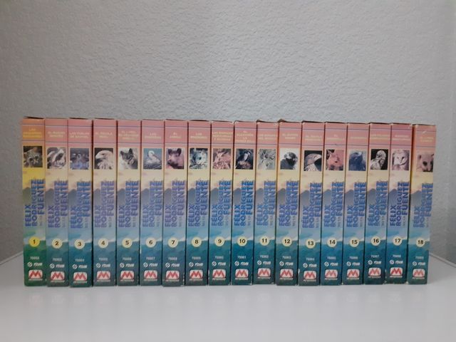 Colección VHS Félix Rodríguez de la Fuente