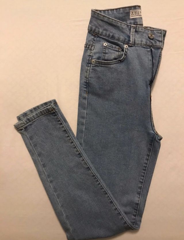 Jeans a vita alta taglia 36 italiana