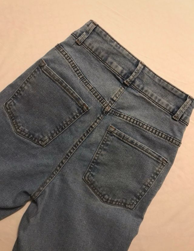 Jeans a vita alta taglia 36 italiana