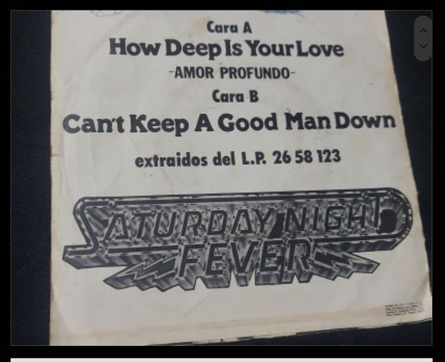 Bee Gees  vinilo single 1977