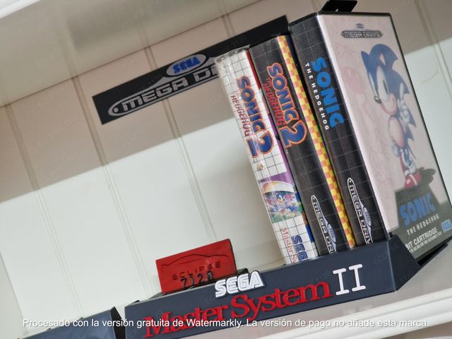 Expositor Juegos Megadrive/Master System II
