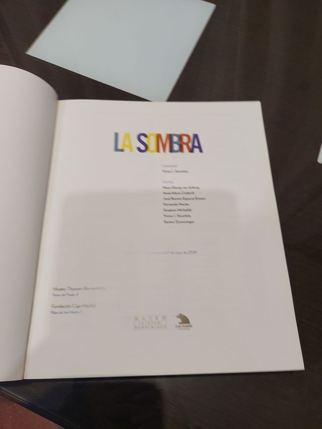 CATÁLOGO PINTURAS Thyssen LA SOMBRA