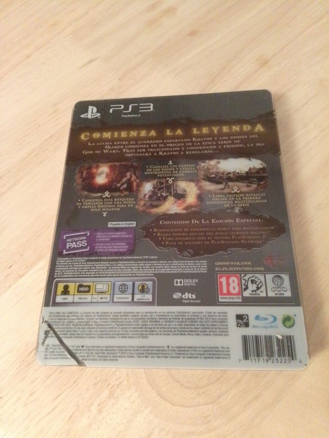 PS3 GOD OF WAR ASCENSION - EDIZIONE DA COLLEZIONE