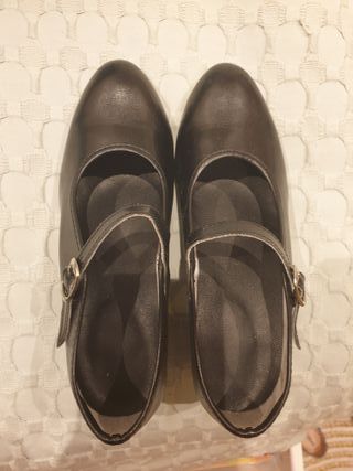 Zapatos baile flamenco niña