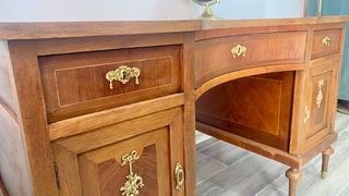 Escritorio vintage madera