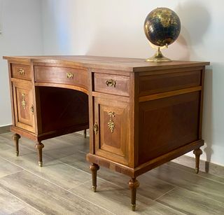 Escritorio vintage madera