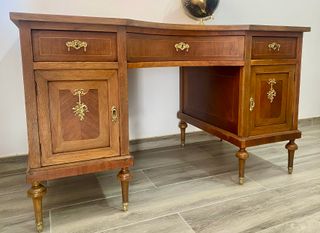 Escritorio vintage madera