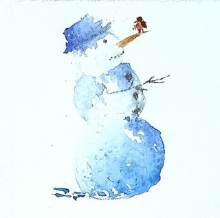 Tarjetas Navidad. Regalos. Arte.