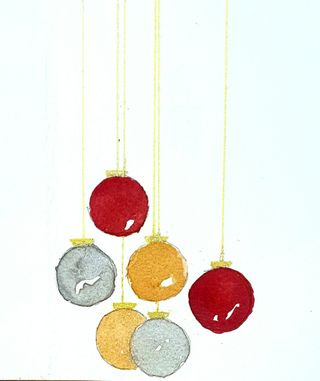 Tarjetas Navidad. Regalos. Arte.