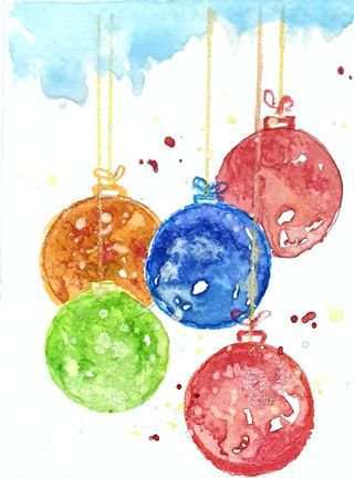 Tarjetas Navidad. Regalos. Arte.